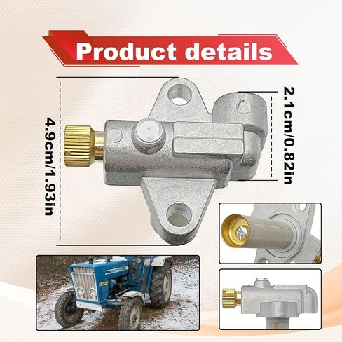 Fuel Shut Off Valve 311292 Compatible With Ford Tractor 900 800 700 600 901 801 701 601 501 4000 2000 4 Cyl Gas Diesel Engine Replace OE 11033398 311292 A311292 738522 in Saudi Arabia