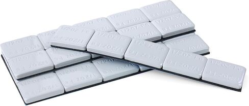 1/2 oz, 30 pcs,Black Wheel Adhesive Stick-on Weight (WW-050RB30) in Saudi Arabia