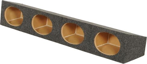 QPower Angled Style 6 x 9 Inch Car Audio Speaker Box Enclosures, 2 Speaker Boxes in Saudi Arabia