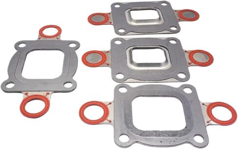 طقم رافعة فاصل عادم مشترك جاف 3 بوصة 864929A2 متوافق مع محرك Mercruiser V6 V8 4.3L 5.0L 5.7L 6.2L 350 357 383 MAG Stroker in Kuwait