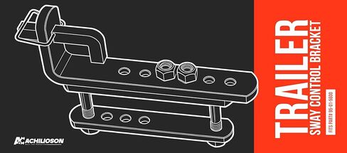 Trailer Sway Control Bracket for Equalizer Weight Distribution System. Replaces OEM# 95-01-5600. Compatible with 3",4",5",6" Frames & 6K-14K LB Hitches. Anti-Sway Control 2PCS in Saudi Arabia
