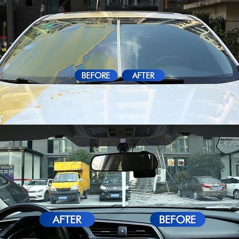 Long Lasting Windshield Glass Water Rain Repellent, Durable Rain Repelling Coating, Hydrophobic Glass Coating for Exterior Windshield, Auto Windows, Mirrors, Shower Doors in Saudi Arabia
