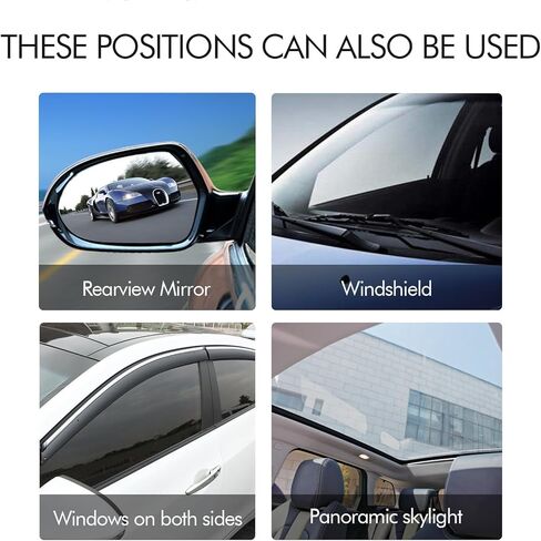 Long Lasting Windshield Glass Water Rain Repellent, Durable Rain Repelling Coating, Hydrophobic Glass Coating for Exterior Windshield, Auto Windows, Mirrors, Shower Doors in Saudi Arabia