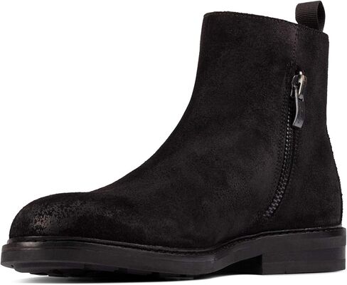 حذاء Clarks رجالي Clarkdale Zip كاجوال أسود كاجوال مقاس 10.5 in Saudi Arabia