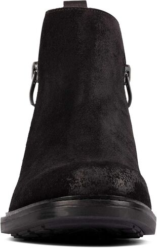 حذاء Clarks رجالي Clarkdale Zip كاجوال أسود كاجوال مقاس 10.5 in Saudi Arabia