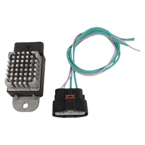 Radiator Fan Relay and Pigtail Assembly Compatible with Pacifica and Caravan - Replaces OEM 68023333AA 68041017AB in Saudi Arabia
