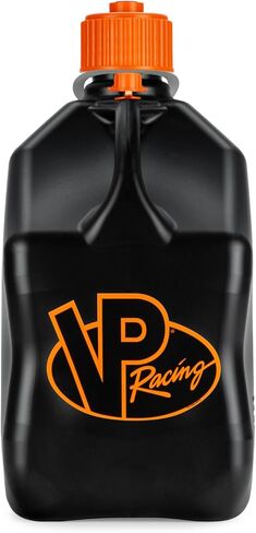 VP Racing 3852-CA, 5.5 Gallon Motorsport Jug V-Twin Sq. - Black/Orange in Saudi Arabia