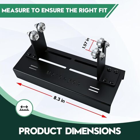 Motorcycle Moped Crank Crankshaft Truing Stand Runout Measurement Tool with Long Track Base & Steel Roller Bearing Posts for Dirt Bikes Scooters Mopeds in Kuwait