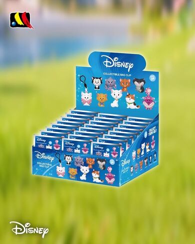 Disney Cats Series 1 – 5" Collectible Bag Clip – Blind Bag (ONE Random Figure) Character Keychain/Backpack Accessory | Official Licensed Merchandise in Saudi Arabia