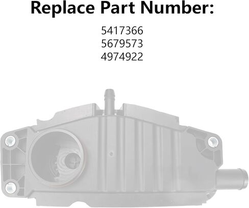 5417366 متنفس علبة المرافق المتوافق مع محرك Cummins X15 XPI يستبدل 5679573 4974922 in Kuwait