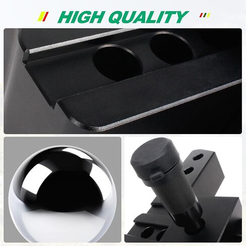Trailer Hitch (Fits 2-Inch Receiver) - Heavy Duty Aluminum Tow Hitches with 6-Inch Drop/Rise for Truck (12,500 LBS GTW) - Weatherproof Double Anti-Theft Locking Hitch Pins (Black) in Saudi Arabia