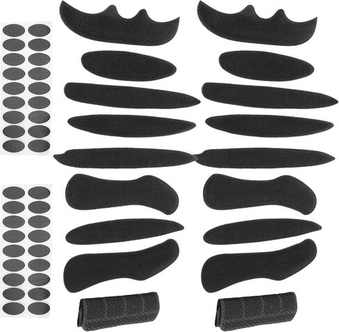 Sponge Helmet Liner Replacement, 2 Set Bike Electric Helmet Lining, Soft & Durable, General Purpose Multi-Function Helmet Sponge Lining, Hook&Loop, for Bicycle, Electric Bicycle, Adults, Cycling in Saudi Arabia