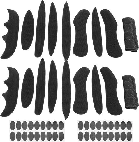 Sponge Helmet Liner Replacement, 2 Set Bike Electric Helmet Lining, Soft & Durable, General Purpose Multi-Function Helmet Sponge Lining, Hook&Loop, for Bicycle, Electric Bicycle, Adults, Cycling in Saudi Arabia