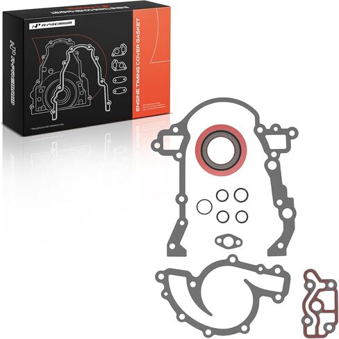مجموعة حشية غطاء توقيت المحرك الممتاز متوافقة مع Buick LaCrosse/Allure 2006-2009، Lucerne 2006-2008، LeSabre 2005، Park Avenue 2005 & Pontiac Bonneville 2005، Grand Prix 2006-2008، 3.8L in Kuwait