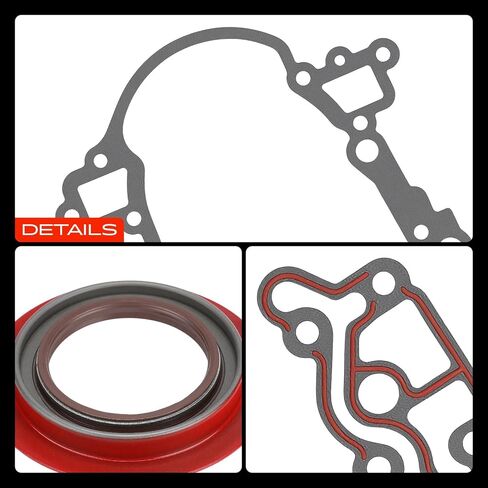 مجموعة حشية غطاء توقيت المحرك الممتاز متوافقة مع Buick LaCrosse/Allure 2006-2009، Lucerne 2006-2008، LeSabre 2005، Park Avenue 2005 & Pontiac Bonneville 2005، Grand Prix 2006-2008، 3.8L in Kuwait