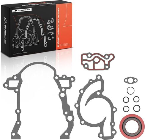 مجموعة حشية غطاء توقيت المحرك الممتاز متوافقة مع Buick LaCrosse/Allure 2006-2009، Lucerne 2006-2008، LeSabre 2005، Park Avenue 2005 & Pontiac Bonneville 2005، Grand Prix 2006-2008، 3.8L in Kuwait