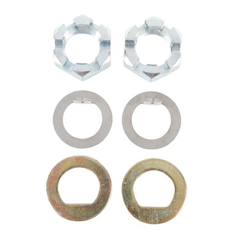 6 Pcs Trailer Axle Hub Nut and Washer Kit K7133500 Replacement for EZ Lube Axles Produced Before June 2002 Compatible with Trailers Accessories in Saudi Arabia