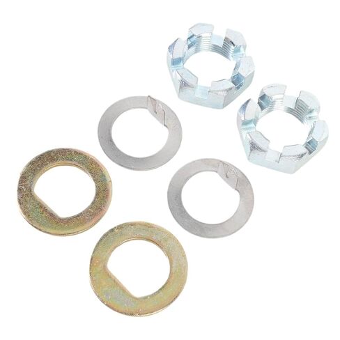 6 Pcs Trailer Axle Hub Nut and Washer Kit K7133500 Replacement for EZ Lube Axles Produced Before June 2002 Compatible with Trailers Accessories in Saudi Arabia