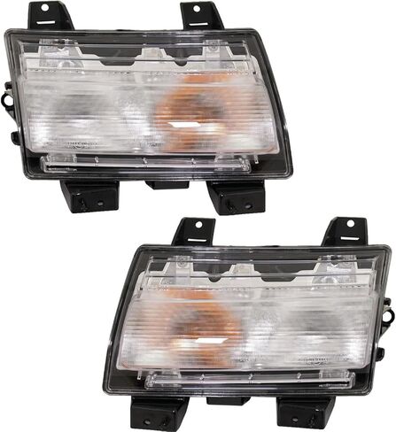 Sawyer Auto Replacement Parking Light Set fits Jeep Wrangler 2.0L I4 (2019-2023) Driver and Passenger Pair in Saudi Arabia