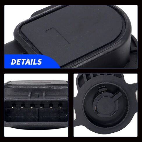 مجموعة مستشعر موضع دواسة الوقود HiSport 699-199 - متوافقة مع عنصر Acura MDX TL TSX Honda Accord CR-V يستبدل 37971-RBB-003 37971-PZX-003 37971-RCA-A01 in Kuwait