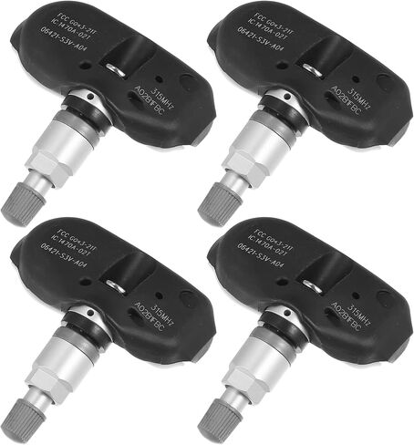 X AUTOHAUX 4 قطعة 06421-S3V-A04 نظام مراقبة ضغط الإطارات الاستشعار مستشعر تساوي ضغط الإطارات 315 ميجا هرتز ل Acura RL TL 2005 2006 2007 2008 in Kuwait