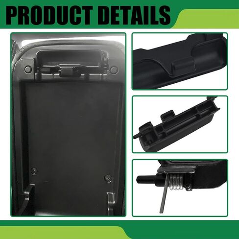 Center Console Latch, Car Center Console Armrest Lid Latch, Center Console Lid Lock with Same Spring as Original, 83417-TX4-A01 Auto Console Lock Replacement for Acura RDX 2013-2018 in Saudi Arabia