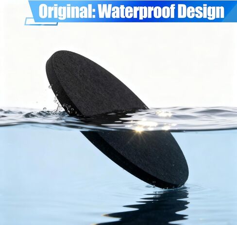 6 Pack Oil Drain Splash Pad 15 inch Round Splash Pad for Oils Drain Pan for Car Changing Oil Transmission Drains Pan Oi l Change Pans Oi l Mat for Automotive Repair and Technicians, Black in Saudi Arabia