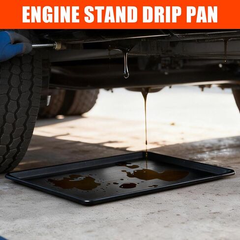 3-Pack Oil Drip Pan for Under Car(35.4 x 24 x 1.6 Inch) Flexible Oil Trays with Felt Mat, Large Leak-Proof Drip Pan for Car Oil Changes, Engine Maintenance, Pet Cleaning, and Home Appliance Repair in Kuwait