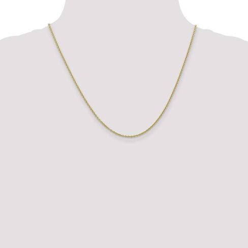 Roy Rose Jewelry 10K Yellow Gold 2mm Solid Polished Cable Chain ~ length: 20 inches in Saudi Arabia