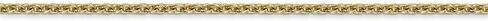 Roy Rose Jewelry 10K Yellow Gold 2mm Solid Polished Cable Chain ~ length: 20 inches in Saudi Arabia