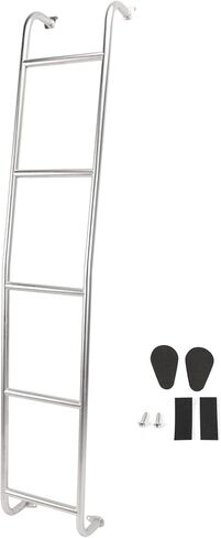Areyourshop Stainless Steel 5-Step Van Ladder Rear Step Ladder 093PML For Dodge Ram ProMaster High Roof 2014-2025 in Saudi Arabia