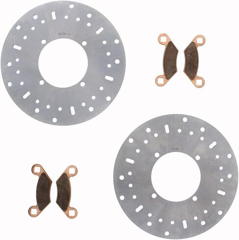 Brake Rotors and Brake Pads fit Polaris Sportsman 570 2014-2019 Front in Saudi Arabia