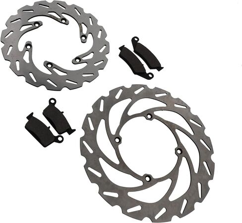 يناسب كاواساكي 95-02 KX125 KX250، 96-04 KX500 مكابح أمامية وخلفية دوارات فرامل رياضية in Saudi Arabia