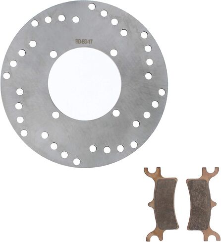 Rear Brake Rotor and Brake Pads for Polaris Magnum 330 4x4 2003-2006 in Saudi Arabia