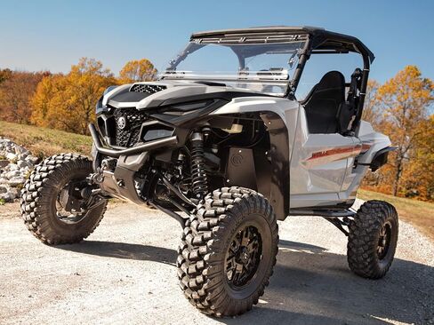 واقيات الرفارف الداخلية SuperATV متوافقة مع 2025+ Yamaha Wolverine RMAX 2 / RMAX 4 | أقوى 5 مرات من جدار حماية المصنع | الترباس مباشرة إلى الإطار | متوافق مع جميع أذرع A | صنع في الولايات المتحدة الأمريكية in Kuwait