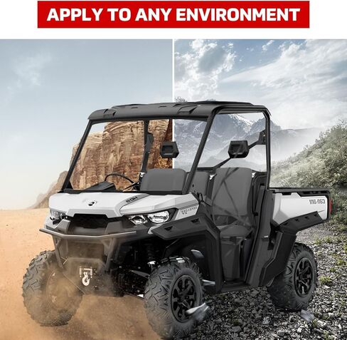 Extended Fender Flares Front & Rear Heavy Duty Extended Mud Guards for Can Am Defender HD5 HD7 HD8 HD9 HD10 MAX 2016-2026 Accessories(6pcs, Replace OEM #715006821 715002424 715006822) in Saudi Arabia