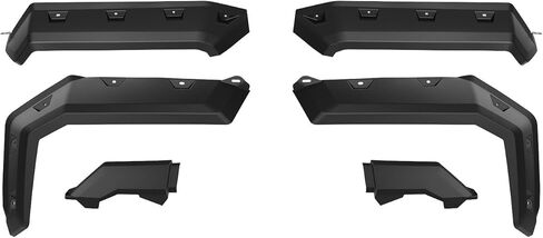 Extended Fender Flares Front & Rear Heavy Duty Extended Mud Guards for Can Am Defender HD5 HD7 HD8 HD9 HD10 MAX 2016-2026 Accessories(6pcs, Replace OEM #715006821 715002424 715006822) in Saudi Arabia