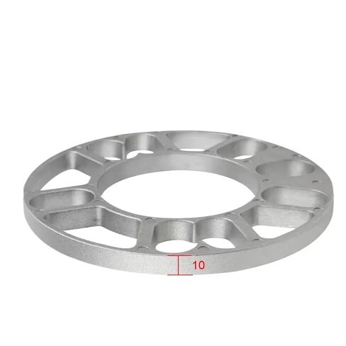 4pcs 10mm Car Wheel Spacer Shims Plate Adaptor Rim Spacer Hub Fits 4 Stud 4X100 4X114.3 5 Stud 5X100 5X114.3 5X112 in Saudi Arabia