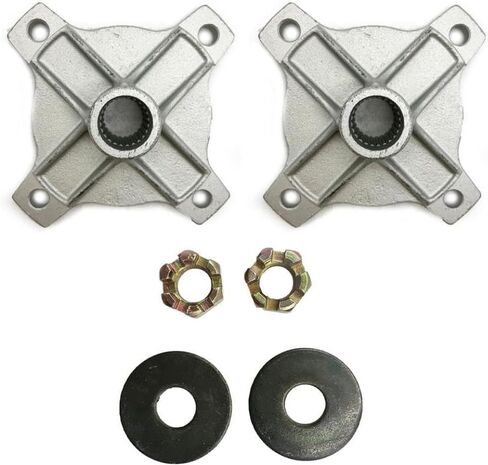Rear Axle Wheel Hub Nut Set Washers 150cc 200cc 250cc Compatible with Automotive Motorcycle Parts Kandi GO Kart Dune Buggy in Saudi Arabia