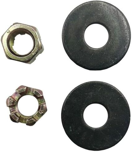 Rear Axle Wheel Hub Nut Set Washers 150cc 200cc 250cc Compatible with Automotive Motorcycle Parts Kandi GO Kart Dune Buggy in Saudi Arabia