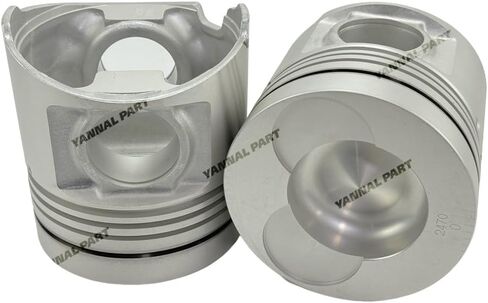 6 PC K13D Piston 13216-2100 13216-2470 Suitable for Hino Engine Part in Saudi Arabia