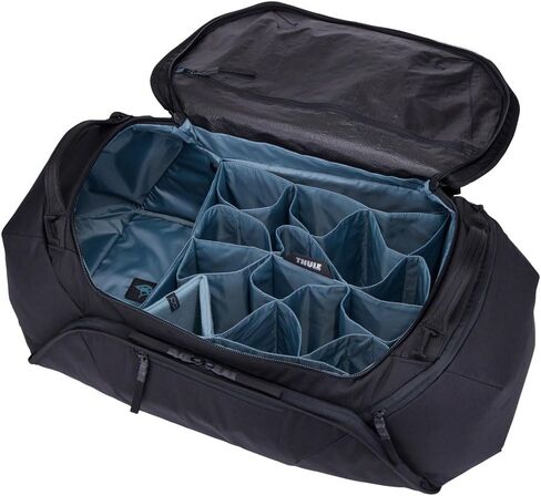 RoundTrip Bike Duffel 55L - Waterproof Travel Bike Gear Bag with Shoe & Helmet Compartments, Durable 600D Polyester, Organized Cycling Travel Duffel with Wheels & Removable Shoulder Strap for Ro in Saudi Arabia