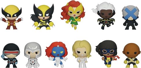 X-Men Classic Series 3 – 5" Collectible Bag Clip – Blind Bag (ONE Random Figure) – Marvel Superhero Character Keychain/Backpack Accessory | Official Licensed Merchandise in Saudi Arabia