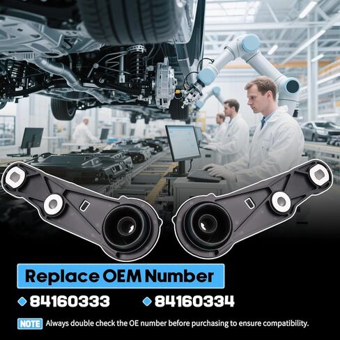 Rear Tail Pipe Muffler Hanger Passenger & Driver Side Fit For Chevy Chevrolet Traverse 18-25 Fit For Buick Enclave 2018-2025 Exhaust Rear Hanger Replaces 84160334 84160333(Passenger And Driver Side) in Saudi Arabia