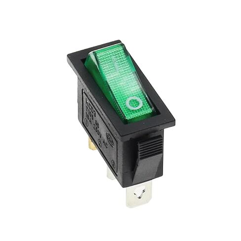 KCD3 Rocker Switch SPST ON/Off، 15A 125VAC، مؤشر ضوء LED أحمر، مفتاح تبديل 2-3 مواضع، مادة نحاسية، معتمد من CE RoHS in Kuwait