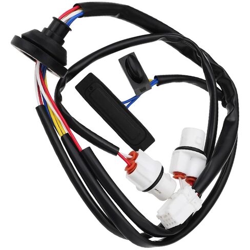 زر تحرير صندوق الباب الخلفي، استبدل 25380-EG010، 25380EG010، متوافق مع Nissan X-Trail T31 2008-2014، 4 دبابيس، قطعة واحدة in Kuwait