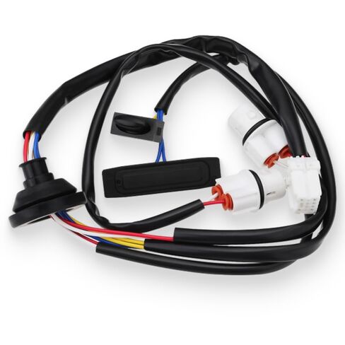 زر تحرير صندوق الباب الخلفي، استبدل 25380-EG010، 25380EG010، متوافق مع Nissan X-Trail T31 2008-2014، 4 دبابيس، قطعة واحدة in Kuwait