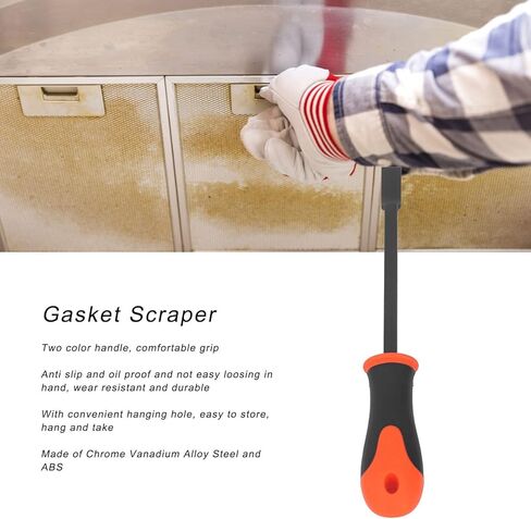 Acouto Car Gasket Cylinder Scraper with 13mm Head Width - Versatile Auto & Home Maintenance Tool with Comfortable Grip and Design in Saudi Arabia