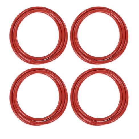 CROSSDESIGN 4pack Wheel Seal Red O-Rings 16.50" Compatible with All 24 Bolt Rims&12-Bolt Humvee Rims (and M1101,M1102 Trailers) Military Humvee Split Rims in Saudi Arabia