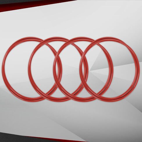 CROSSDESIGN 4pack Wheel Seal Red O-Rings 16.50" Compatible with All 24 Bolt Rims&12-Bolt Humvee Rims (and M1101,M1102 Trailers) Military Humvee Split Rims in Saudi Arabia